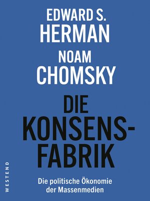 cover image of Die Konsensfabrik